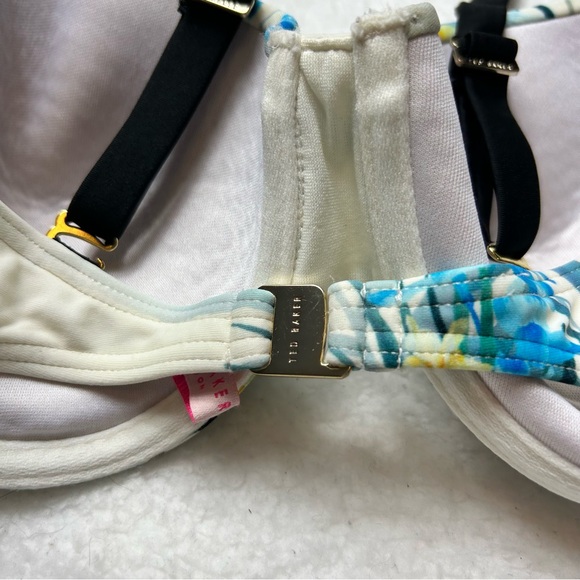 Ted Baker Underwire Floral Bikini Top 34DD - Picture 4 of 8